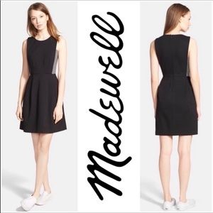 Madewell Abroad Dress Black Pointe Knit Sz 2